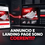 annuncio coerente con la alnfing page